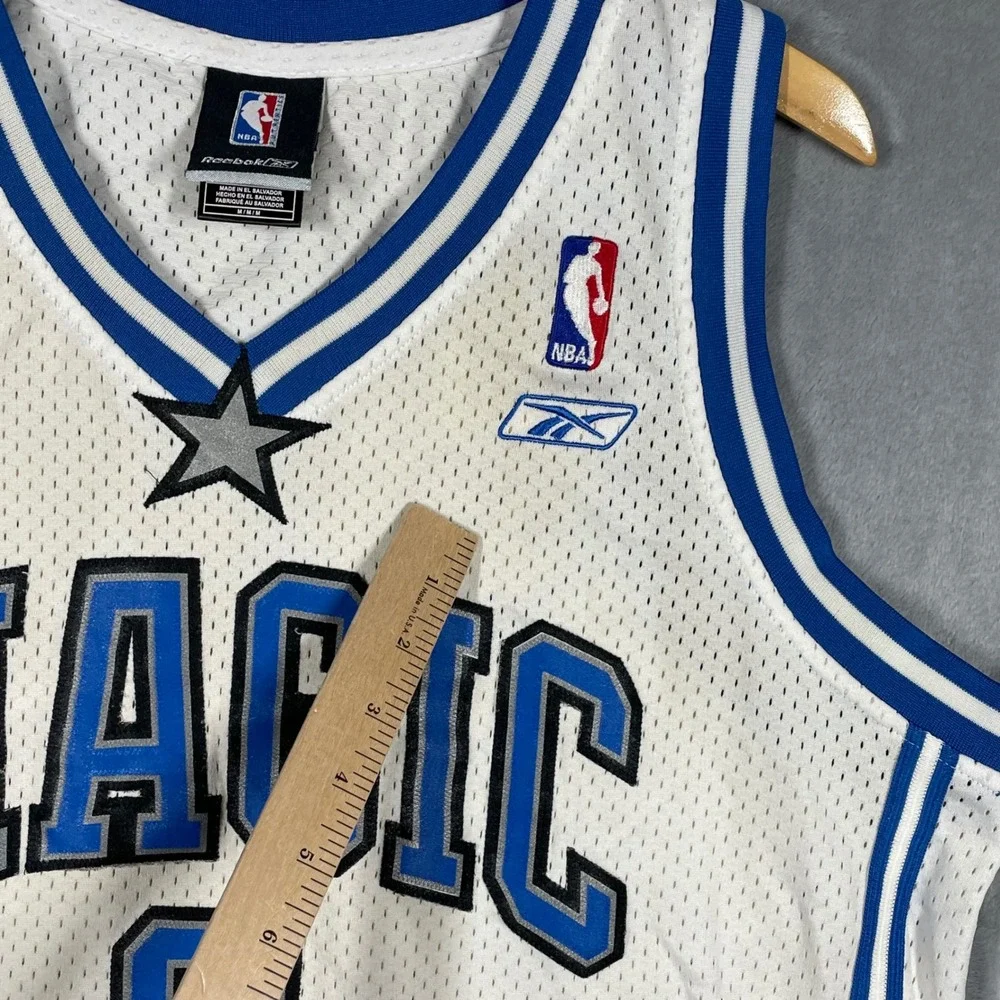 Reebok NBA Orlando Magic Steve Francis 3 Jersey Mens Medium Length +2 White